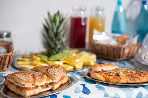 Mad på pensionatet eller i nærheden