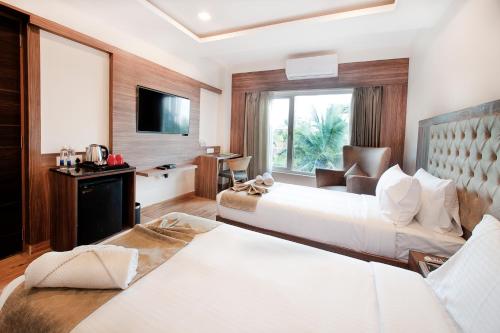 Letto o letti in una camera di ABM Boutique Hotel by Purple Cloud