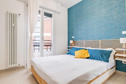 Posteľ alebo postele v izbe v ubytovaní Vista su San Luca Apartment