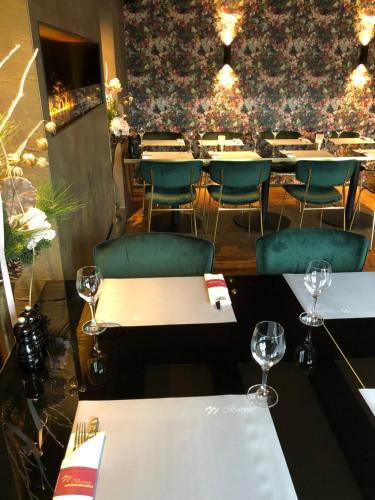 Posezení v ubytování BARONE HOTEL RISTORANTE