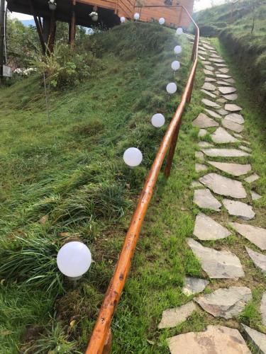 En have udenfor Domeniul Horj Casa din Deal Moisei