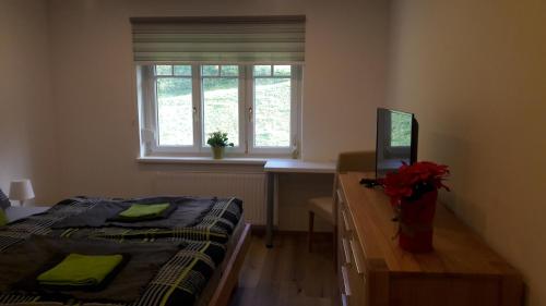 Ferienhaus Gerlachにあるベッド