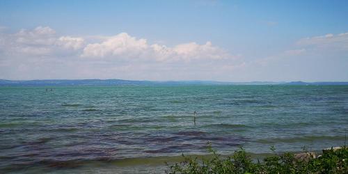 a large body of water with at LAKE MOMENTS - Emerald Penthouse in Balatonszemes