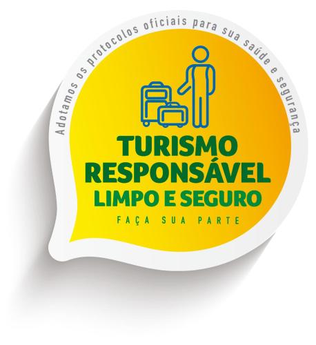 Pousada Sol do Araçáに飾ってある許可証、賞状、看板またはその他の書類