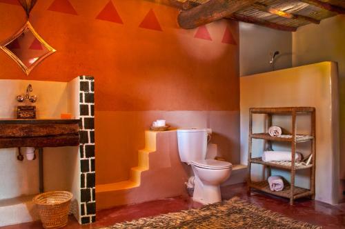 Ecolodge La Palmeraieにあるバスルーム