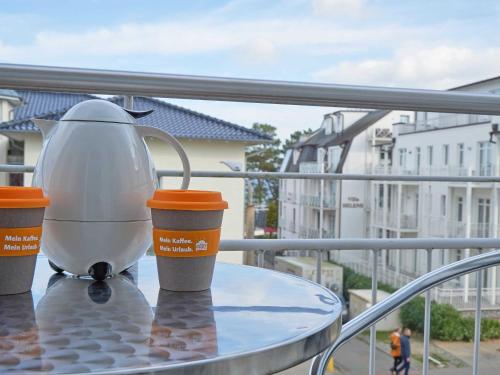 Fotografie z fotogalerie ubytování Residenz BEL VITAL in Binz - WG28 mit kleinem Meerblick und Balkon v destinaci Binz