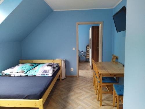 Postel nebo postele na pokoji v ubytování Apartments Klentnice U Mikulova