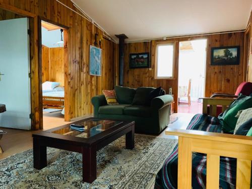 Posezení v ubytování Cabaña Las Patagüas - Coñaripe