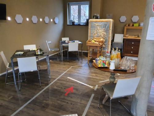 Eten bij of ergens in de buurt van het hotel

