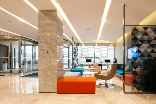 Ruang duduk di Holiday Inn Express Hefei Shushan by IHG