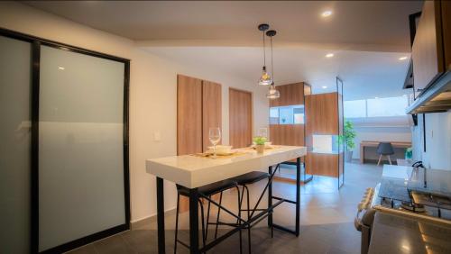 Η κουζίνα ή μικρή κουζίνα στο Missum Versatile Living