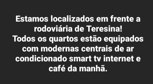 a black and white sign with the wordsfamouslocaldatabase emfamous aorenka at HOTEL CIDADE EXPRESS 24H in Teresina