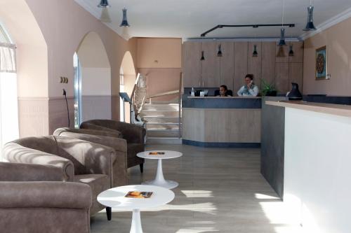 Χώρος καθιστικού στο Wellness Hotel Laroba