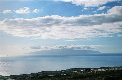 a view of a large body of water at CASA rural DOLORES en Adeje in Adeje