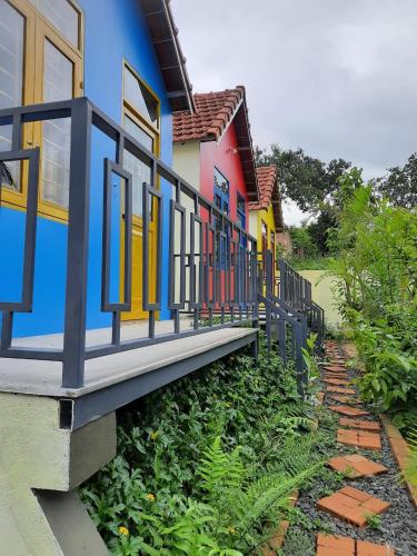 Un jardín fuera de Homestay Nang Nghieng