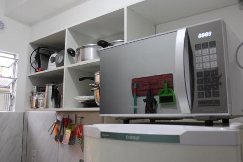 Kuchyň nebo kuchyňský kout v ubytování Aurea Flats