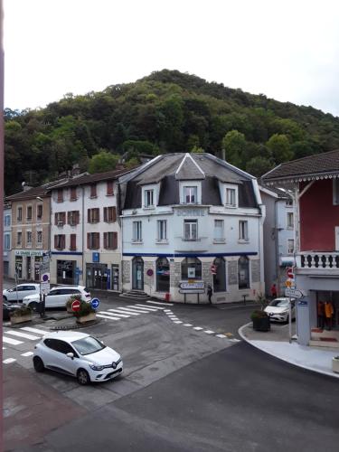 Das Gebäude in dem sich das Hotel befindet