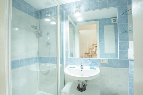 Et badeværelse på Quiet and Cozy Trastevere Hideaway