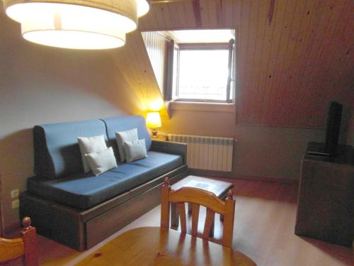 Ruang duduk di Apartamentos Los Lagos