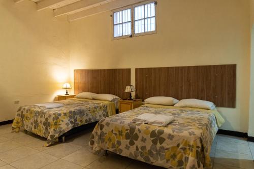 Кровать или кровати в номере Wild Olive Guest House