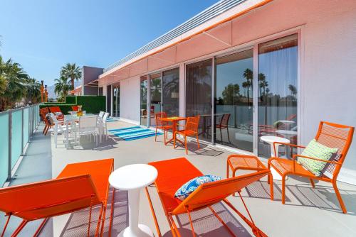 Zona de estar de The Twist Palm Springs