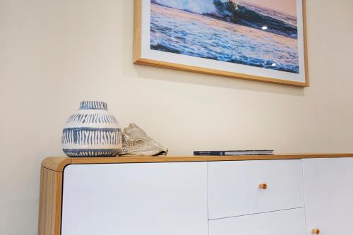 Una cocina o zona de cocina en Sea Foam Villas