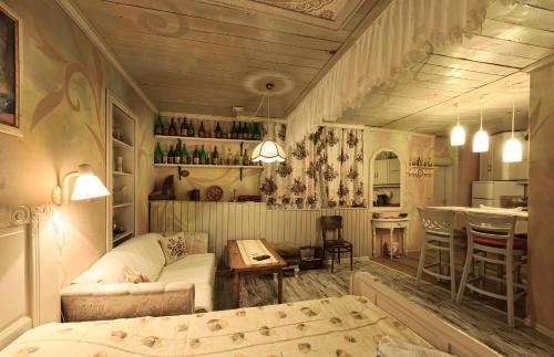 O zonă de relaxare la Chamurkov Guest House