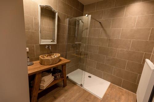 Koupelna v ubytování Casa Cava B&B