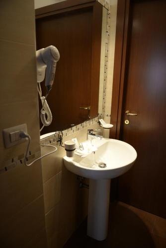 Koupelna v ubytování B&B San Leonardo