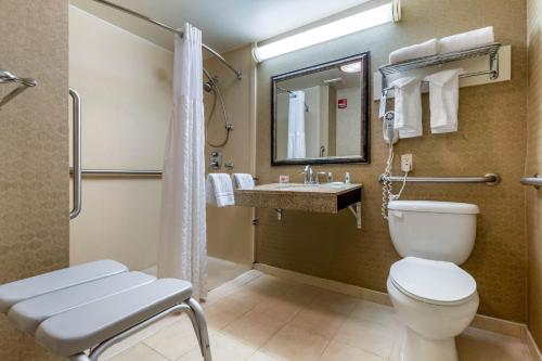 ห้องน้ำของ Comfort Inn Warner Robins - Robins AFB