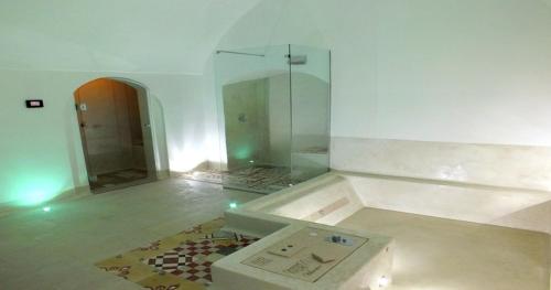 A bathroom at Agriturismo Villantica