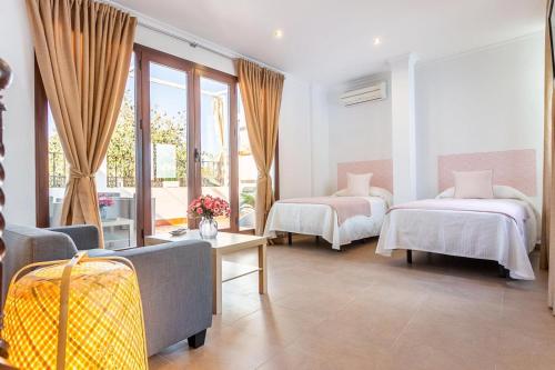 Ένα ή περισσότερα κρεβάτια σε δωμάτιο στο CASA DE ZALAMEA