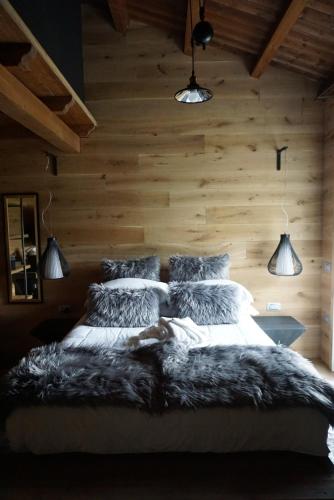 Postel nebo postele na pokoji v ubytování BAITA MAORE luxury rooms & Spa