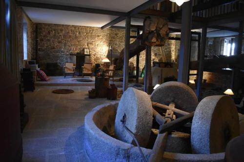 Χώρος καθιστικού στο Casa do Lagar de Medelim