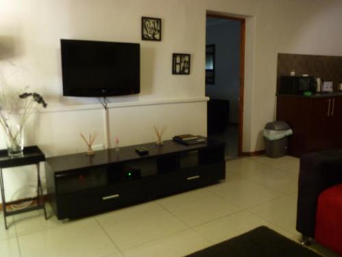 Televisyen dan/atau pusat hiburan di Springbok Apartments
