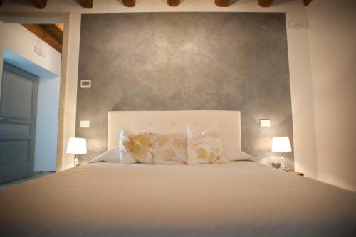 Katil atau katil-katil dalam bilik di Agriturismo Ostrouska