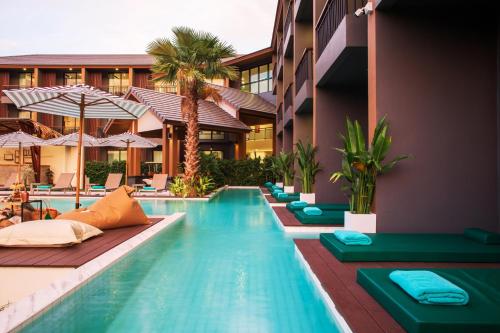 Bazén v ubytování The Canale Samui Resort nebo v jeho okolí