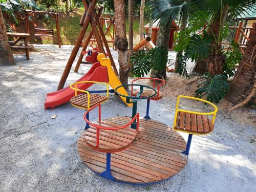 Herní místnost nebo prostor pro děti v ubytování Estudio Itaipava - Granja Brasil - Flat Luxo 419 - Com Piscina