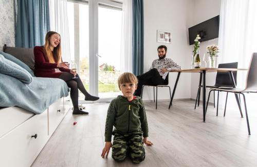 Děti v ubytování Vinorell Apartman