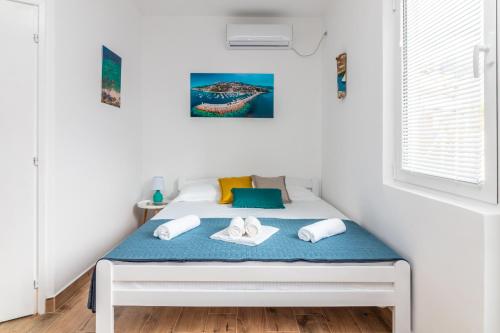 Кровать или кровати в номере Bossa nova Apartment