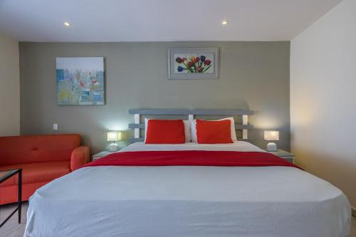 Costarena Beach Hotelにあるベッド