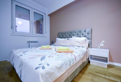 Krevet ili kreveti u jedinici u objektu Luxury 