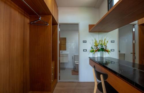 Koupelna v ubytování Areya Villa