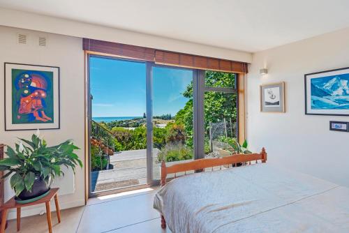 Ένα ή περισσότερα κρεβάτια σε δωμάτιο στο Nelson Eco Home