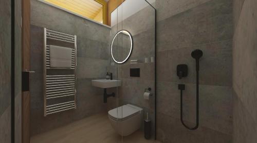 Kúpeľňa v ubytovaní Apartmány Meander Thermal & Ski Rezort Oravice