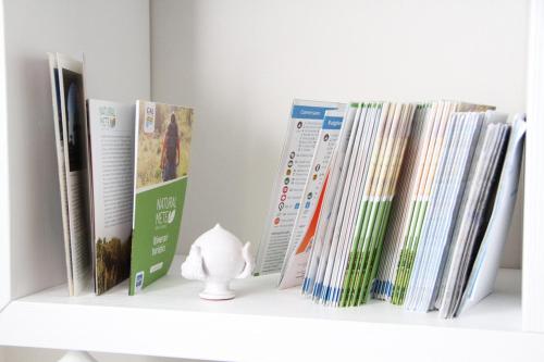 Knihovna v prázdninového domu