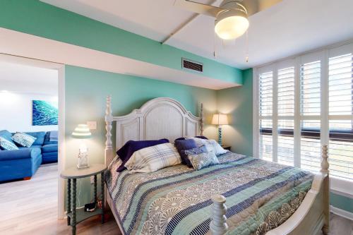 Posteľ alebo postele v izbe v ubytovaní Sea Colony Harbour House