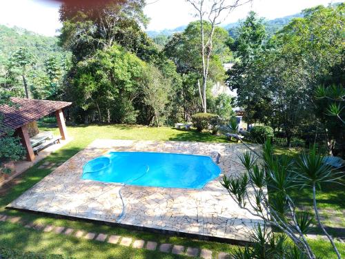 Pogled na bazen v nastanitvi Sitio Mogi das Cruzes oz. v okolici