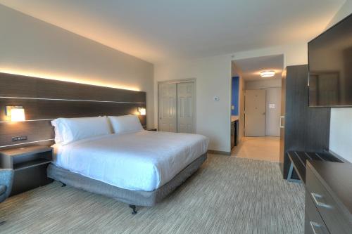 Letto o letti in una camera di Holiday Inn Express Hotel & Suites Mobile Saraland by IHG