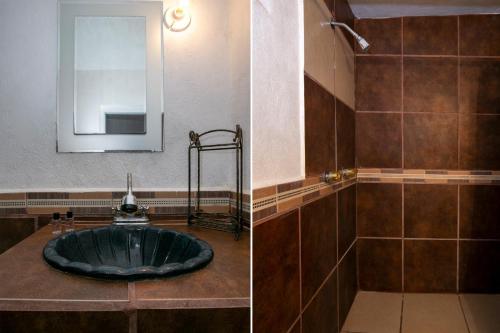 Koupelna v ubytování Hotel Real Cortés
